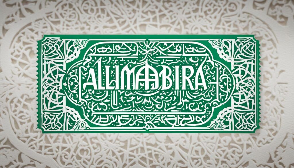 Alhambra Entrance Tickets