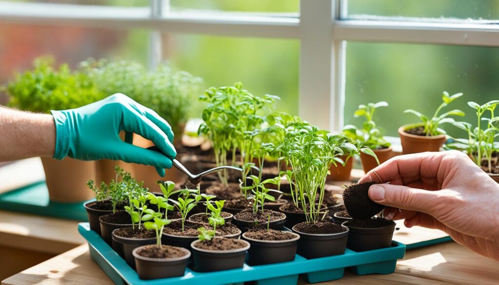 Planting Kitchen Herbs