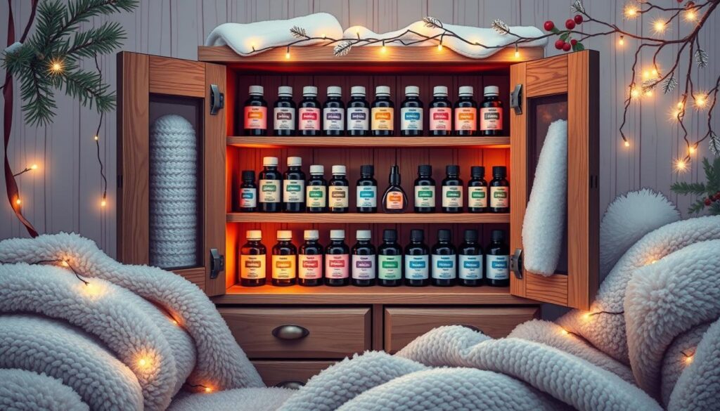 Essential oil storage