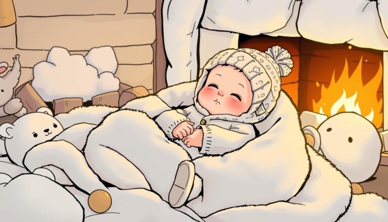 Managing baby warmth in winter