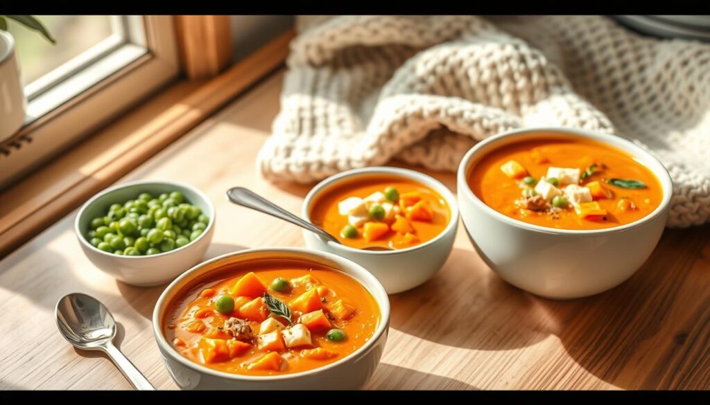 Protein-rich winter soups for babies