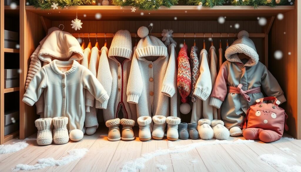 Winter baby wardrobe