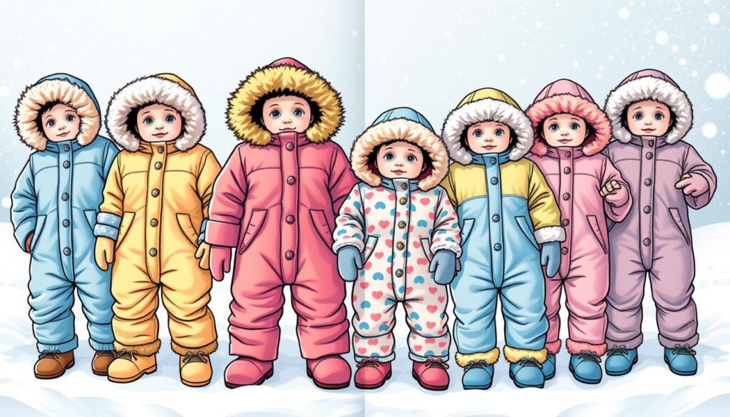 baby snowsuits